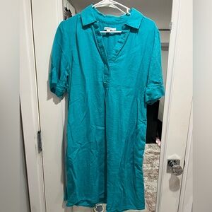 Chico’s turquoise dress size 8/10